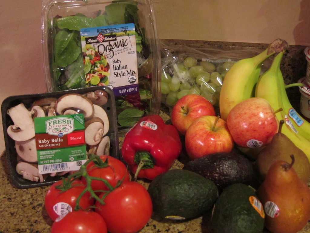 Fry’s Marketplace healthy grocery shopping haul 