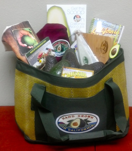 California Avocado Commission Sponsored Giveaway Gift Basket