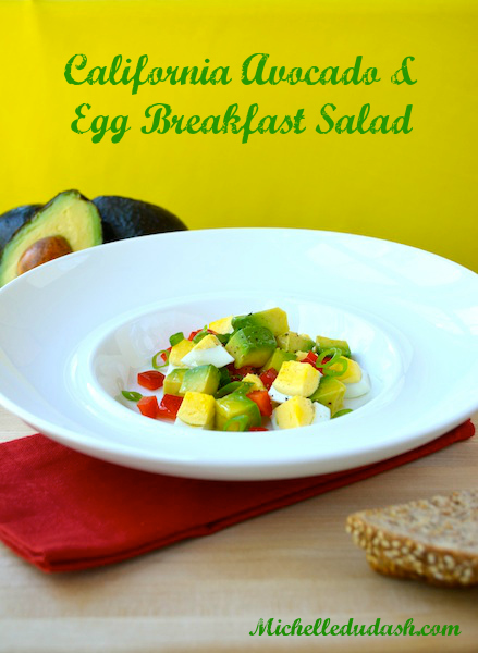 California Avocado & Egg Breakfast Salad  