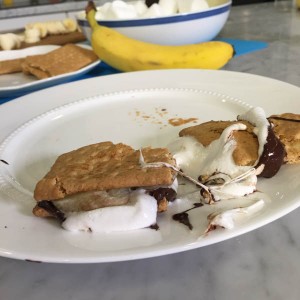 finished s'mores