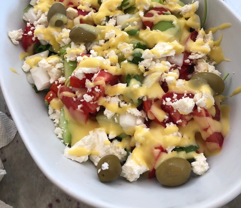 Aioli Recipe for Greek Salad Dressing | Michelle Dudash, RD
